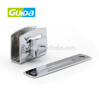 Guida top quality Stainless steel 0 degrees square glass to wall shower glass door hinge