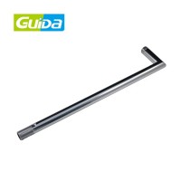 Ningbo Guida Brand Hot Sale Brass 30CM Bathroom Faucet Accessories 90 Degree Shower Arm