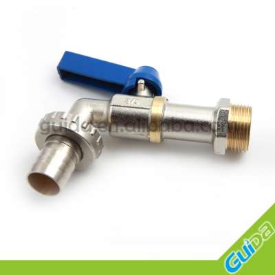 Garden Outdoor 3/4" Brass Metal Control Valve Bibcock