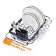 Amazon hot sell 100000 pcs plate foldable drying rack dryer expandable dish drainer sink holder kitchen dish organizer for sell