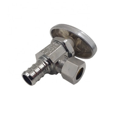 Guida 681024 Oem 90 Degree Water Multi Function Stainless Steel Toilet Angle Valve